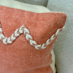 Pink Canvas Pillow
