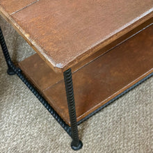 Load image into Gallery viewer, Reclaimed Wood &amp; Metal Coffee Table

