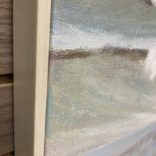 Load image into Gallery viewer, Coastal Shoreline Framed in Off-White
