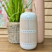 Load image into Gallery viewer, Ivory/Blush Vase

