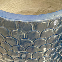 Load image into Gallery viewer, SM Embossed Blue Planter
