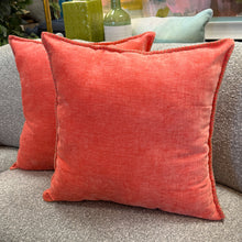 Load image into Gallery viewer, Salmon Pink Pillow
