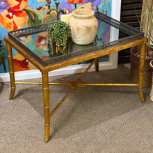 Load image into Gallery viewer, Gold Guilded Coffee Table
