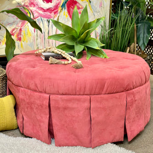 Huntington House Castered Ottoman