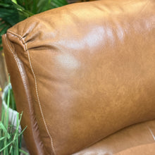 Load image into Gallery viewer, Saddle Brown Reclining Sofa
