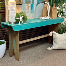 Load image into Gallery viewer, 2 Tone Wood Console
