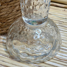 Load image into Gallery viewer, Glass Dimpled Vase
