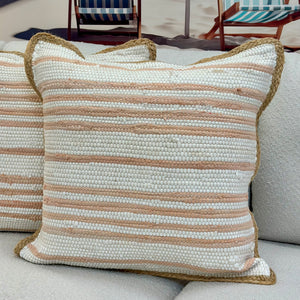 Blush Stripe Pillow