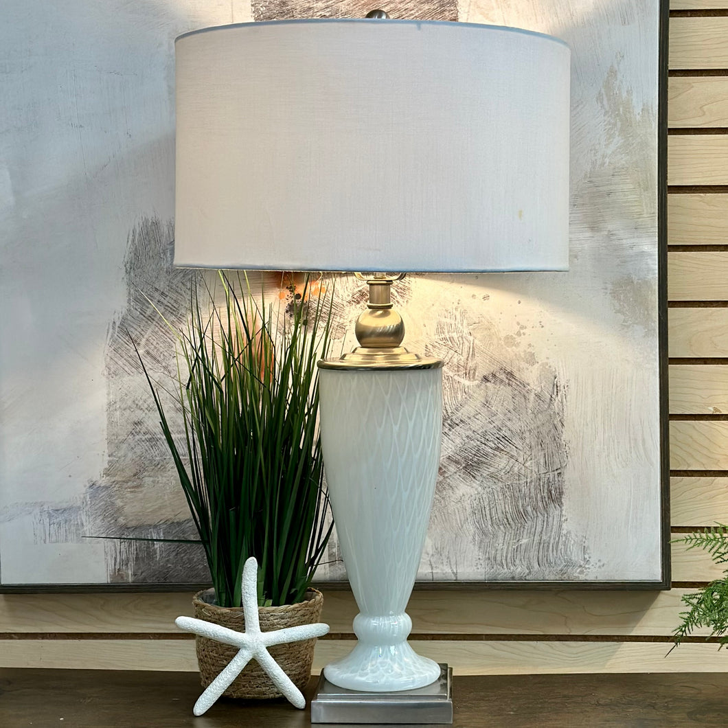 Blown Glass Lamp
