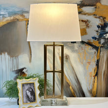 Load image into Gallery viewer, Bronze/Acrylic Lamp
