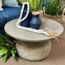 Load image into Gallery viewer, Round Grey Concrete Coffee Table
