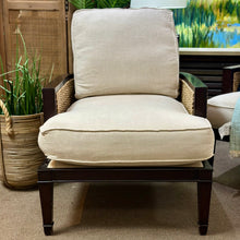 Load image into Gallery viewer, Wood &amp; Seagrass Accent Chair
