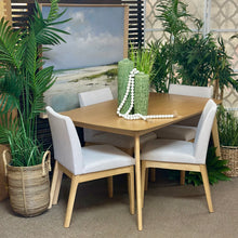 Load image into Gallery viewer, 5PC Mid-Mod Dining Set
