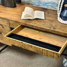 Load image into Gallery viewer, Reclaimed Wood &amp; Metal Desk

