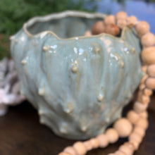 Load image into Gallery viewer, Aqua/Green Cactus Planter
