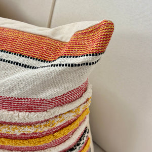 Multi Color Tufted Pillow