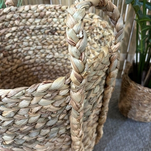 LG Seagrass Basket Planter