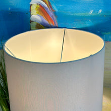 Load image into Gallery viewer, Etched Leaves Glass Lamp
