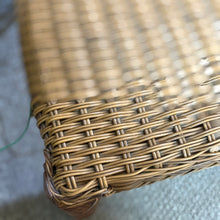Load image into Gallery viewer, Brown Wicker Dining Chair
