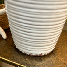 Load image into Gallery viewer, Ivory Ceramic Jar Lamp
