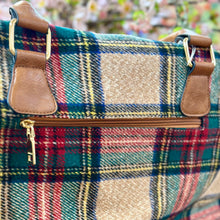 Load image into Gallery viewer, Plaid Duffle Bag
