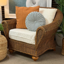 Load image into Gallery viewer, Brown Wicker Chair

