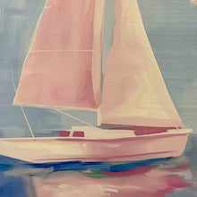 Load image into Gallery viewer, &#39;Pink Sailboat&#39; Giclee
