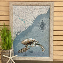 Load image into Gallery viewer, Turtle NC Coast Map
