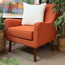 Load image into Gallery viewer, Burnt Orange Accent Chair
