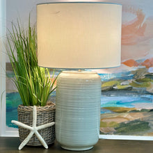 Load image into Gallery viewer, Pale Sage Ceramic Lamp
