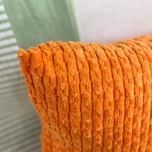 Load image into Gallery viewer, Orange Textured Pillow
