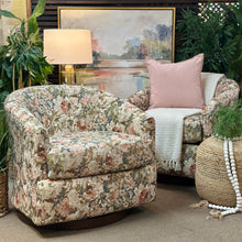 Load image into Gallery viewer, Floral Swivel Chair
