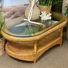 Load image into Gallery viewer, Woven Rattan Coffee Table
