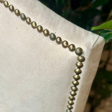 Load image into Gallery viewer, Full Taupe Velvet-Like Headboard
