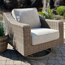 Load image into Gallery viewer, Sandstone Outdoor Swivel Chair
