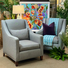Load image into Gallery viewer, Grey Accent Chair
