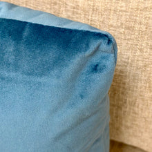 Load image into Gallery viewer, Navy Velvet Designer Down Lumbar
