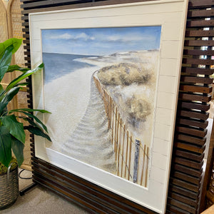 Coastal View Framed In Shiplap