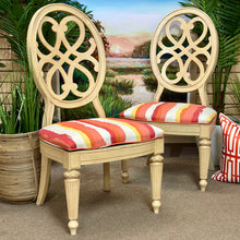 Load image into Gallery viewer, Designer Striped Dining Chair
