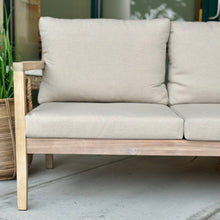 Load image into Gallery viewer, 3PC Taupe Acacia Sectional W/Table
