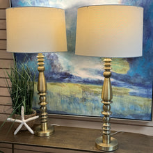 Load image into Gallery viewer, Brass Buffet Lamp
