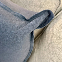 Load image into Gallery viewer, Blue Linen Pillow
