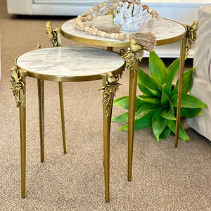 Set/2 Bird Motif Nesting Tables