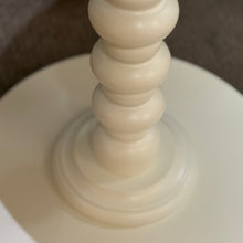 Load image into Gallery viewer, Off-White Spindle Side Table
