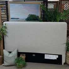 Load image into Gallery viewer, Queen Ivory Uphol Headboard
