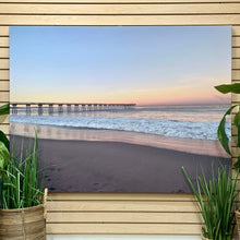 Load image into Gallery viewer, Beach Pier Canvas Art
