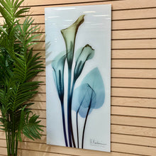 Load image into Gallery viewer, Flowers on Glass Art
