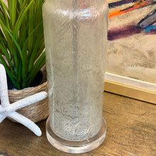 Load image into Gallery viewer, Grey Speckled Glass Lamp
