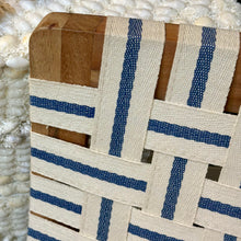 Load image into Gallery viewer, Bunakara Indigo Striped Chair
