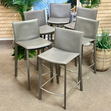 Load image into Gallery viewer, Grey Counter Stool
